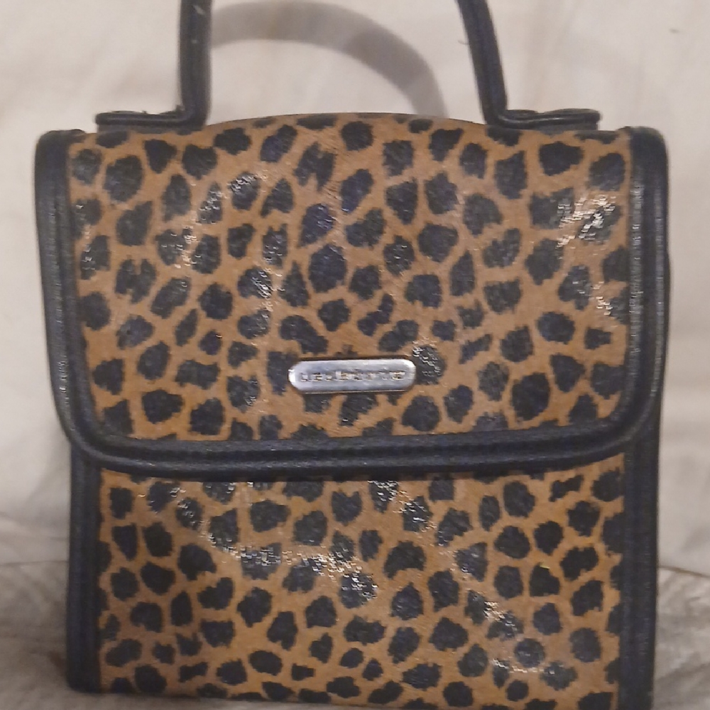 Liz Claiborne Leopard Print Mini Bag